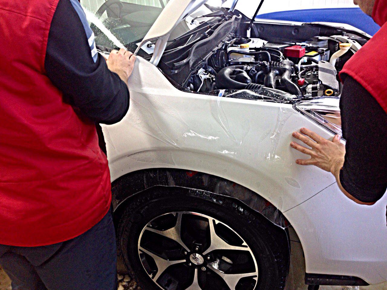 обклеювання крил Subaru Forester 2015