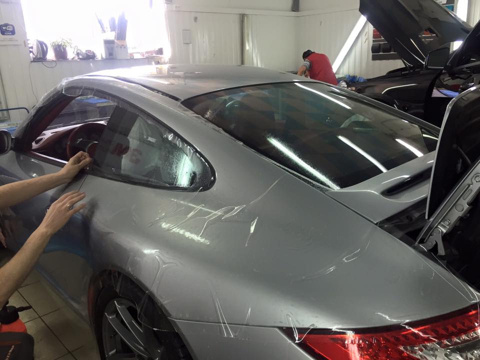 повне обклеювання Porsche 911 Carrera S Київ
