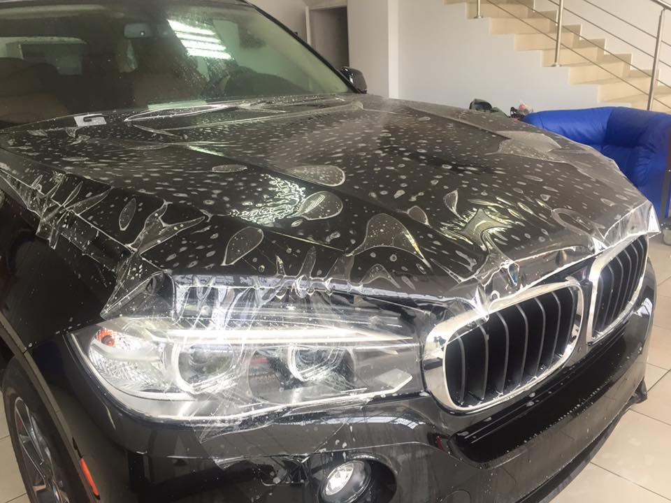 обклеювання капота BMW X5 10-08-2016