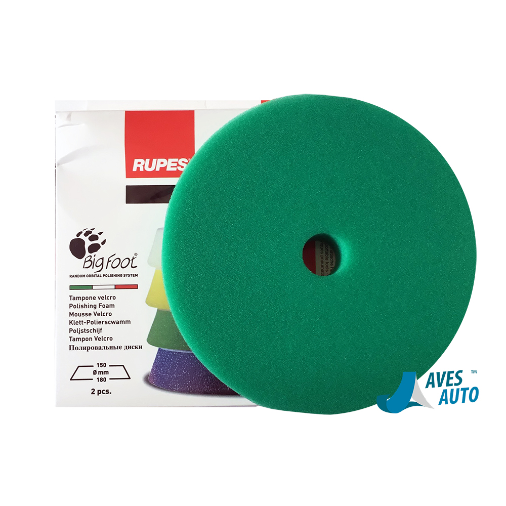 зелений полірувальний круг Rupes 150 мм