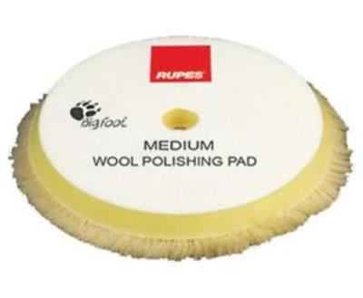RUPES BIGFOOT Wool Polishing pad Medium Yellow