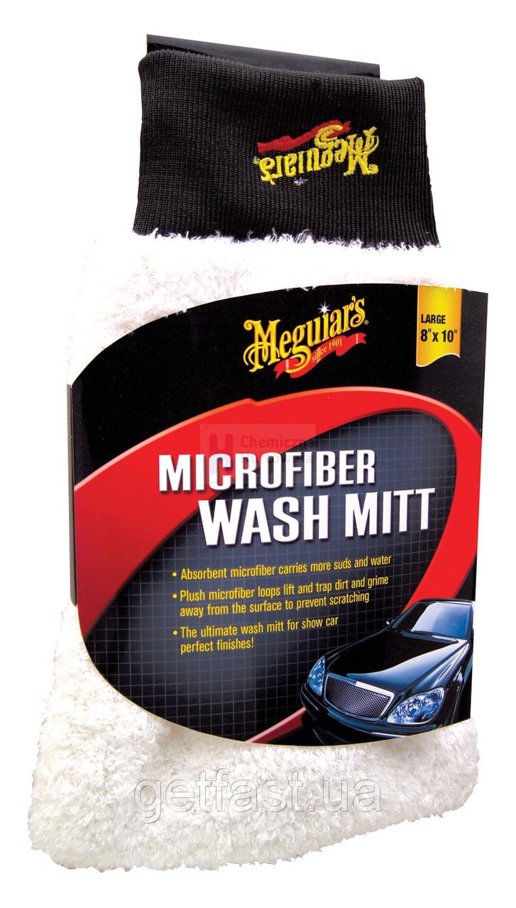 Мікрофіброва рукавиця для миття Meguiar's E102 Ultimate Microfiber Wash Mitt