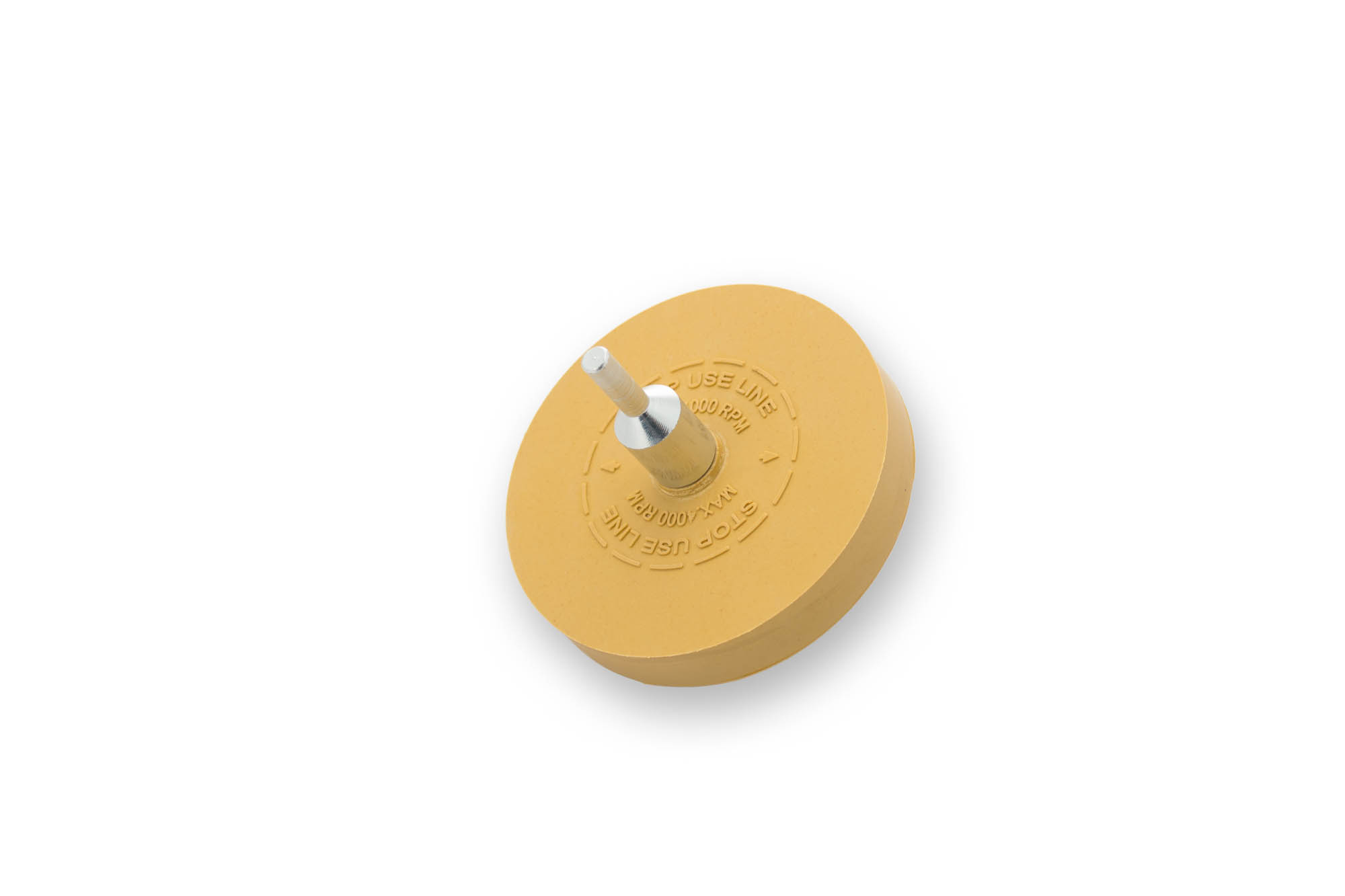 TE300 88 мм (3.5") Круг для снятия двухстороннего скотча, желтый - Flexipads Tape Erazer Wheel