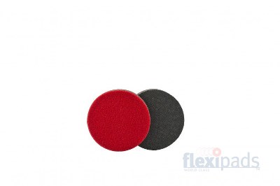 Flexipads 32602 75х12 мм. (3") Подкладка поролоновая велюр/велкро, красно-серая.