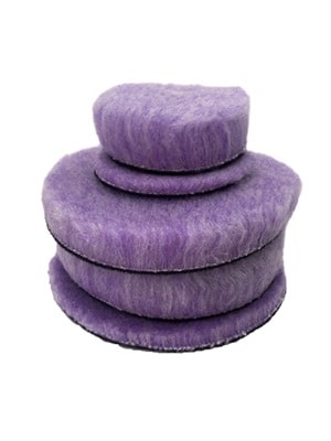 Lake Country Полировальный круг с отверстием гибридная шерсть - Purple Foamed Wool Buffing/Polishing 125 мм (58-32525WH-1)