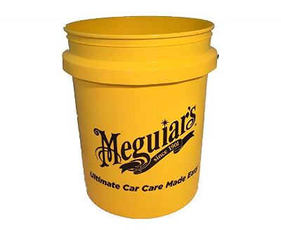 RG203 Пластиковое ведро - Meguiar's Yellow Bucket (19 л. )