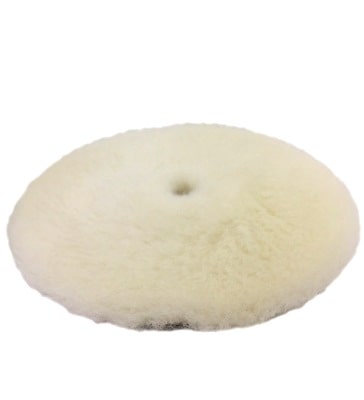 Полировальный круг лама антиголограмный - Prewashed Lambswool White Knitted Polishing 178 мм (77-217)