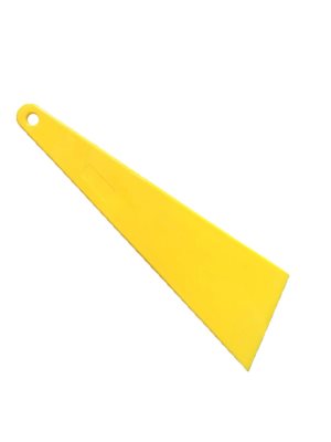 TM-103 Пластиков сквидж, желтый - CARIGHT plastic squeegee