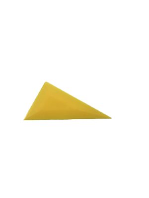 Выгонка треугольник, желтая