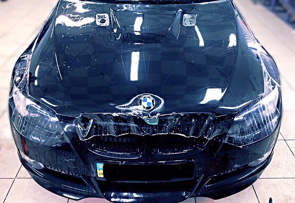 антигравийная защита капота BMW M3