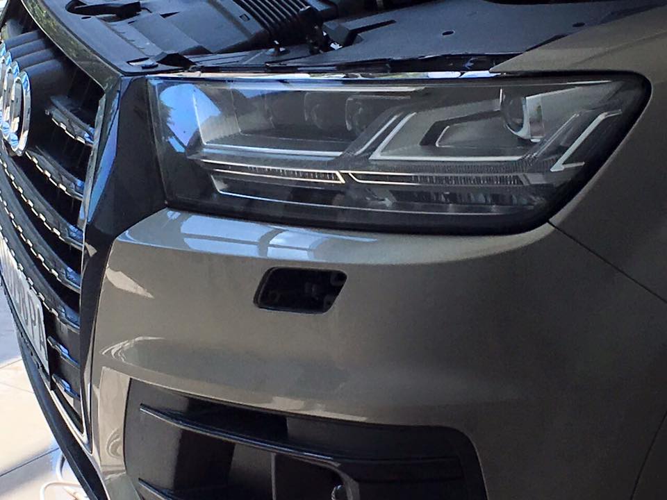 защита оптики Audi Q7 2016