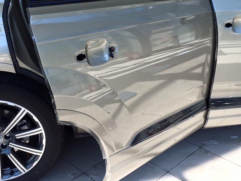 оклейка дверей Audi Q7 2016