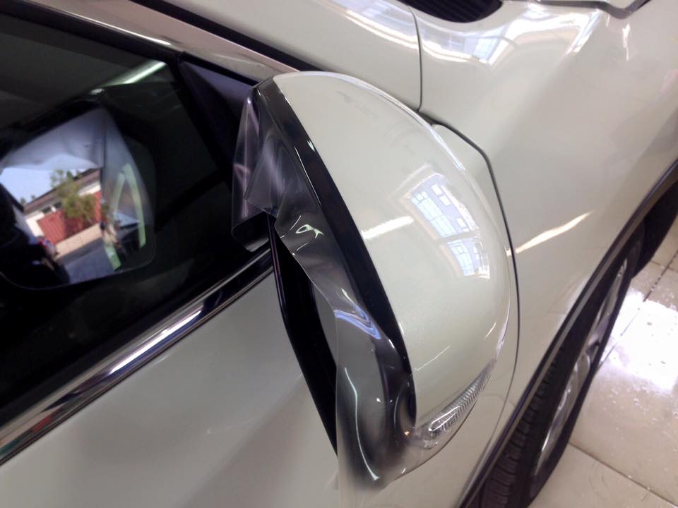 защита корпусов зеркал Nissan Xtrail