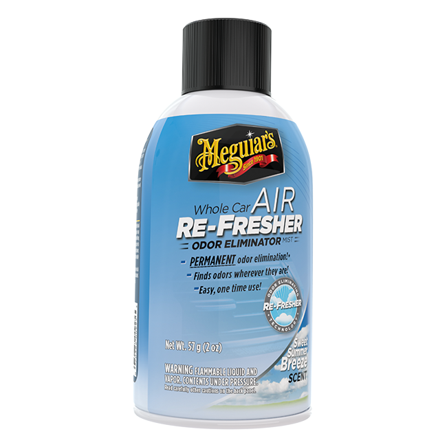 Нейтралізатор запахів в салоні авто Літній бриз Meguiar's G166 Air Refresher Sweet Summer Breeze Scent