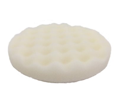 Полировальный круг рифленый абразивный - Lake Country Waffle Pro White Compounding Foam 125 мм