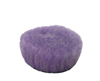 Полировальный круг гибридная шерсть - Lake Country Purple Foamed Wool Buffing/Polishing 75 мм
