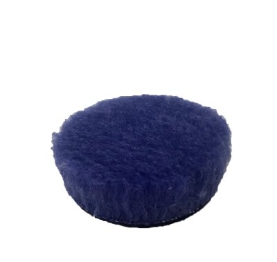 Полировальный круг гибридная шерсть - Lake Country Blue Hybrid Wool 75 мм