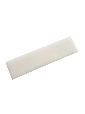 Белая полиуретановая вставка, без скоса - CARIGHT 5" squeegee blade (no bevel)
