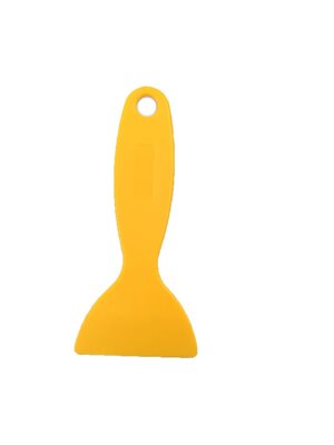 Пластиковый сквидж скребок, желтый - CARIGHT plastic squeegee