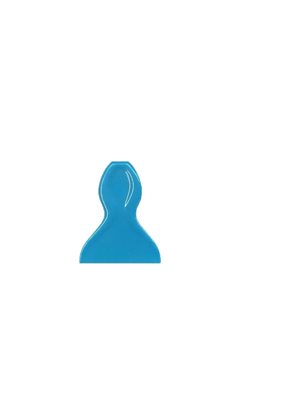 Выгонка мини скребок, голубая - CARIGHT mini smart card