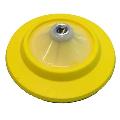 Оправка на роторную машинку М14 - Lake Country Backing Plates Yellow Urethane Rotary 150 мм