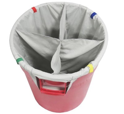 Накладка/ мешок для мусорного бака 120л. - Autofiber Dirty Towel Separator (SBAG4BAFFLE32GY-1)