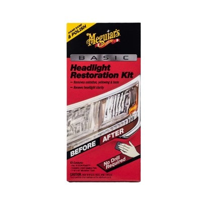 Базовый набор для восстановления фар  - Meguiar`s Basic Headlight Restoration Kit