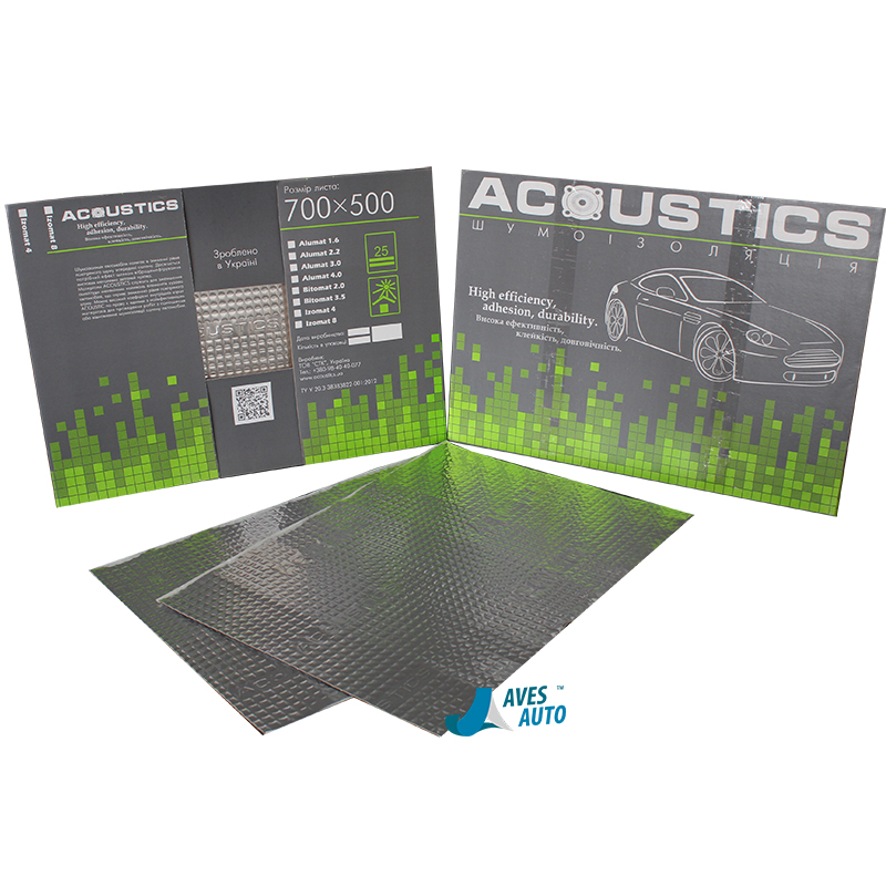 Виброизоляция Acoustics Alumat 2,2 мм