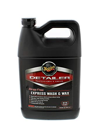 Шампунь с воском Meguiar's Rinse Free Express Wash & Wax (3.79мл.)