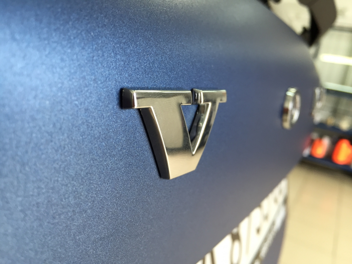 Перевоплощение Volvo XC90 из глянцевого в матовый